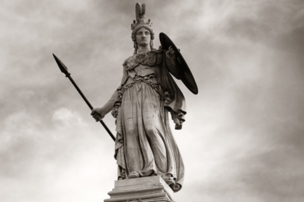 Athena was the Goddess of War