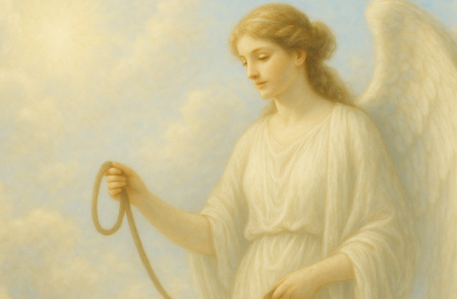 Nemesis and her bridle or reign.